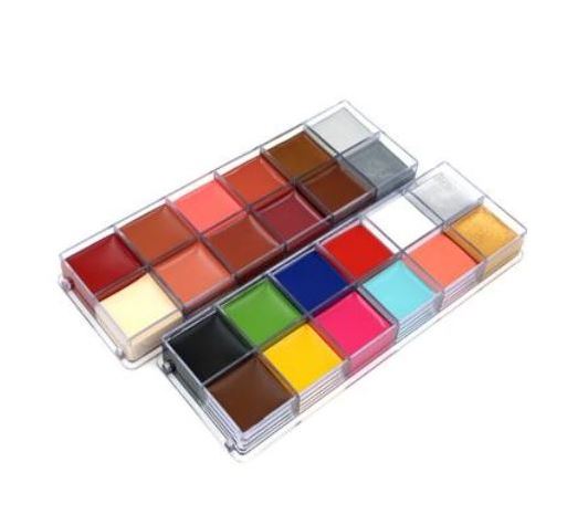 Colorful Oil Paint Makeup Kit (Halloween, Beauty)