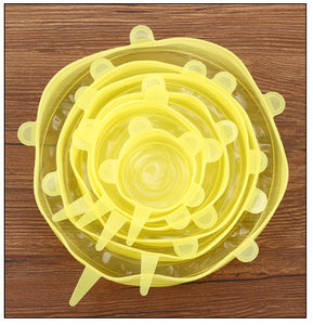 Reusable Silicone Stretch Kitchen Lids