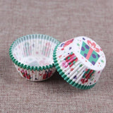 Beautiful & Colorful Paper Cup Cake/Muffin Mold (100 pcs/lot, Bakery, Kitchen)