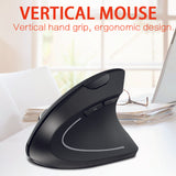 Ergonomic Vertical Wireless Mouse (Computer, Health)