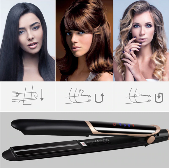 Professional Hair Straightener/Curler (Beauty)