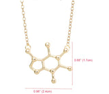 Caffeine Molecular Necklace (Jewelry)
