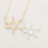 Caffeine Molecular Necklace (Jewelry)