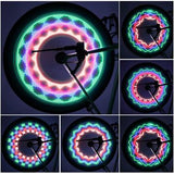 Multi-Pattern Colorful Bicycle Wheel Safety Lights (Sports)