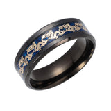 Classic Dragon Titanium Stainless Steel Ring (Jewelry)