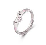 Cute Pink Piggy Ring (Jewelry)