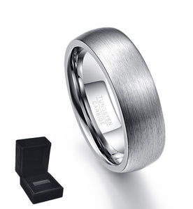 Highly Polished Smooth Tungsten Carbide Ring (Jewelry)