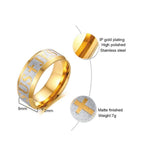 Shiny Holy "JESUS" Gold Ring (Jewelry)