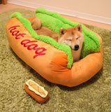 Hot Dog Pet Bed