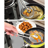 Fried Food Oil Draining Strainer Tong (Kitchen)