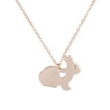 Cute Bunny Pendant Necklace (Jewelry)