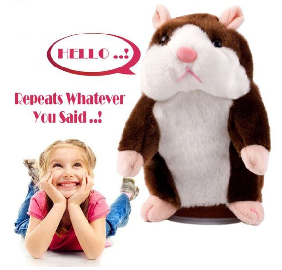 Smart Copy-Talking Hamster Plush Toy for your Child/Pet