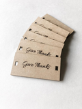 "Give Thanks" Special Gift Cards (Decor)