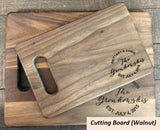 Personalized Handmade Cutting Board (Kitchen)