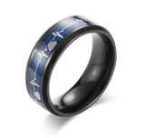 Lovely Heartbeat Tungsten Carbide Ring (Jewelry)