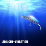 Ultimate Flashing Life-like Twitching LED Fishing Lure (USB Rechargeable)