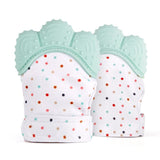 Happy Baby Teething Mitten for Teething Relief & Fingers Protection