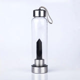 The Healing Crystal Glass Water Bottle (Health)