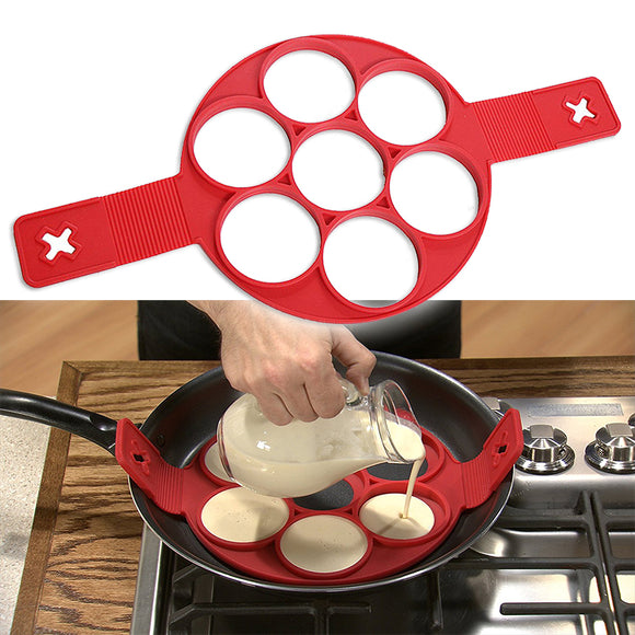 Smart Reusable Non-stick Egg/Mold/Pancake Flip Cooker (Kitchen, Bakery)