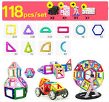 Magnetic Building Blocks Set (Toys)