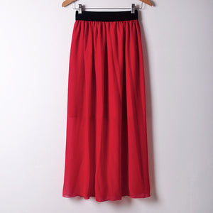 Fashionable Long Chiffon Maxi Skirt (Halloween)