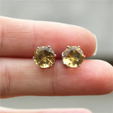 Luxury Crystal Stud Earrings for Ladies & Girls (Jewelry)