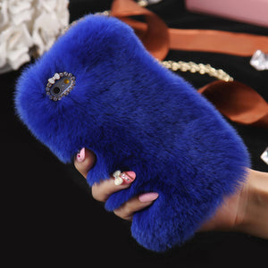Luxury Smooth Fur Case for iPhone (Electronics)