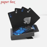 Premium Quality Black Poker Cards Smart Collection