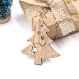 Adorable Wooden Pendant Ornaments for Christmas/Wedding/Birthday Decorations