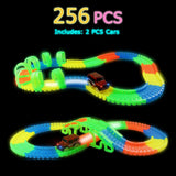 Super Fun Hot Wheels Toy Car on Lovely Racing Track Set for Children