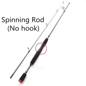 Modern Dual Segment Fishing Rod