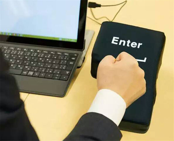 Jumbo Computer Enter Key (pillow)