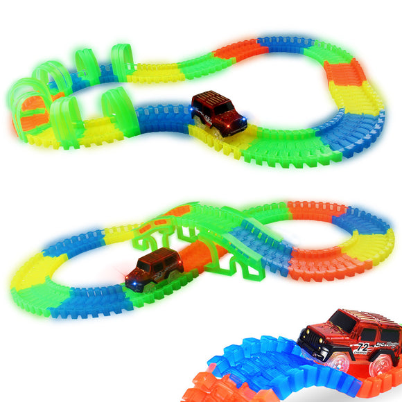 Super Fun Hot Wheels Toy Car on Lovely Racing Track Set for Children