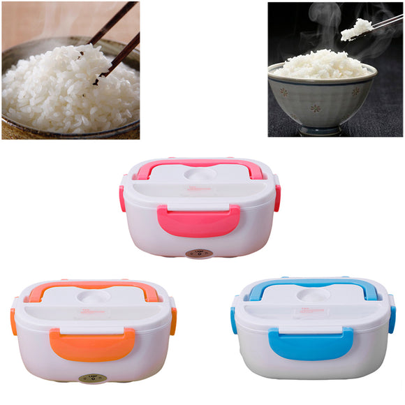 Portable Heated Lunch Box Electric Oven Cooker Food Warmer (Kitchen)