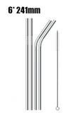 Environmentally-friendly Reusable Stainless Steel Drinking Straw (Kitchen)