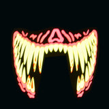 LED Terror Glowing Voice Mask (Halloween)