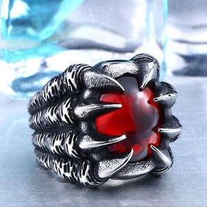 Dragon Claw Steel Ring (Jewelry)