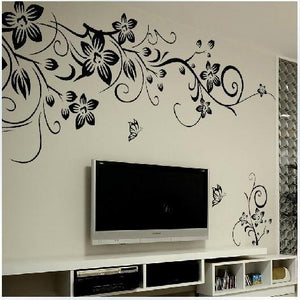 Hot & Fashionable Romantic Flower Home Decor Wall Decal