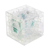 Money Labyrinth 3D Cube Puzzle Maze Bank Box (Toy)