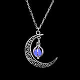 Luminous Moonlight Pendant Necklace (Jewelry)