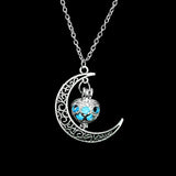 Luminous Moonlight Pendant Necklace (Jewelry)